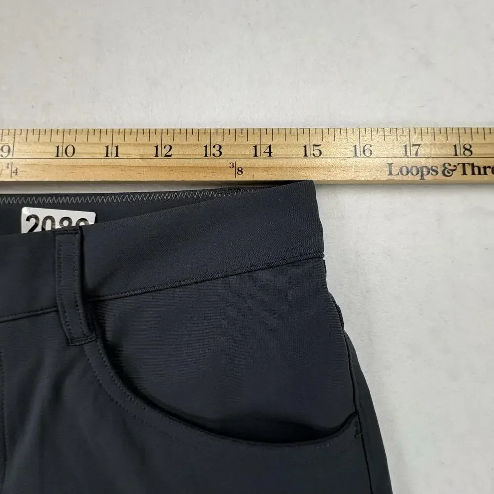 Vuori Men’s Meta Pant 30 Black Performance Stretch 5 Pocket Slim Fit Pants NEW